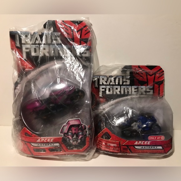 Hasbro TRANSFORMERS MOVIE ARCEE DELUXE & TARGET Scout Motorcycle G1 Toy Takara 1 - Picture 13 of 13